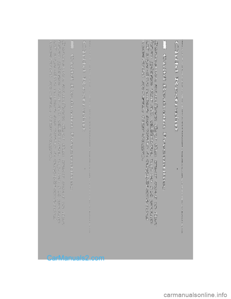 MAZDA MODEL MILLENIA 2001  Owners Manual (in English) 