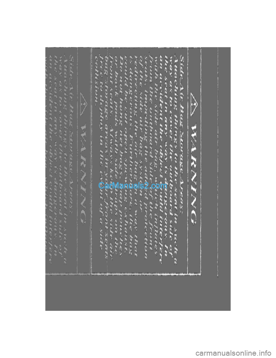 MAZDA MODEL MILLENIA 2001  Owners Manual (in English) 