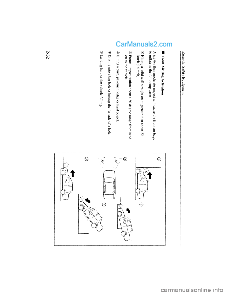 MAZDA MODEL MILLENIA 2001  Owners Manual (in English) 