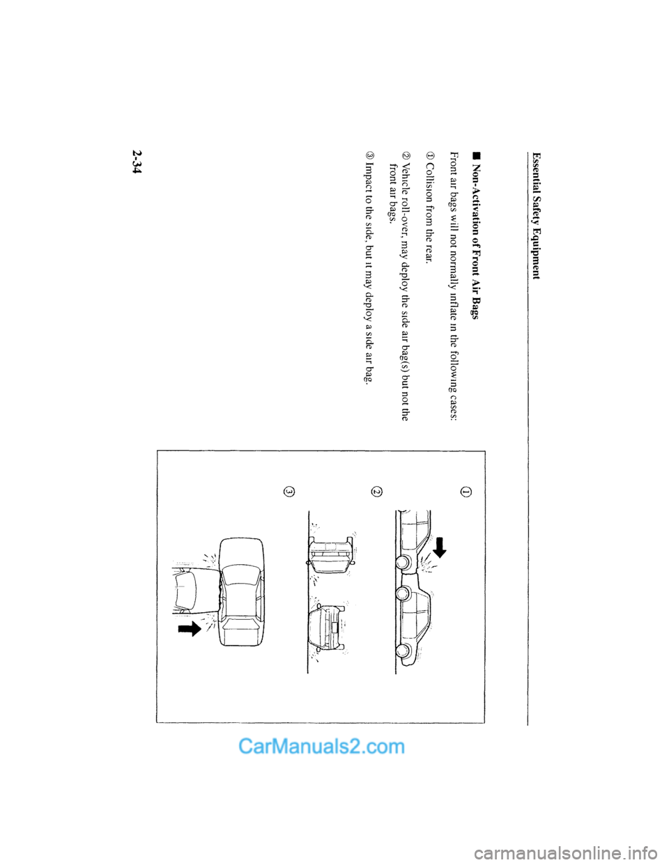 MAZDA MODEL MILLENIA 2001  Owners Manual (in English) 
