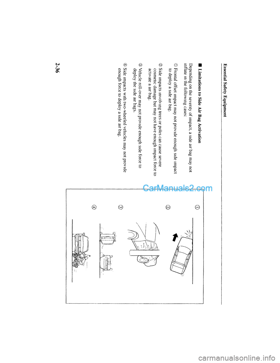 MAZDA MODEL MILLENIA 2001  Owners Manual (in English) 