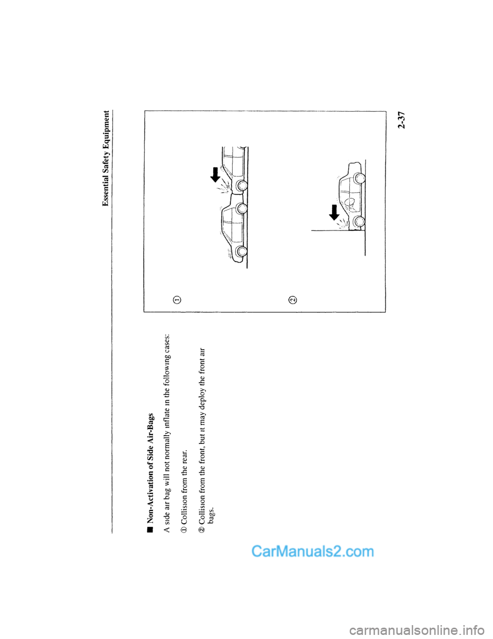 MAZDA MODEL MILLENIA 2001  Owners Manual (in English) 