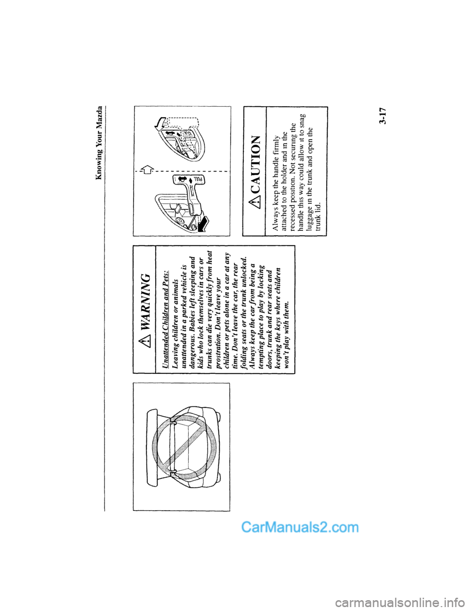 MAZDA MODEL MILLENIA 2001  Owners Manual (in English) 