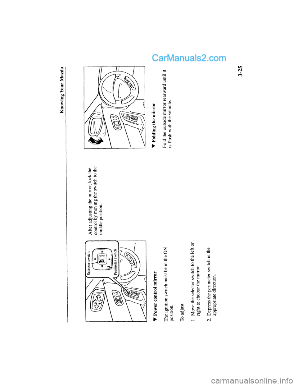 MAZDA MODEL MILLENIA 2001  Owners Manual (in English) 
