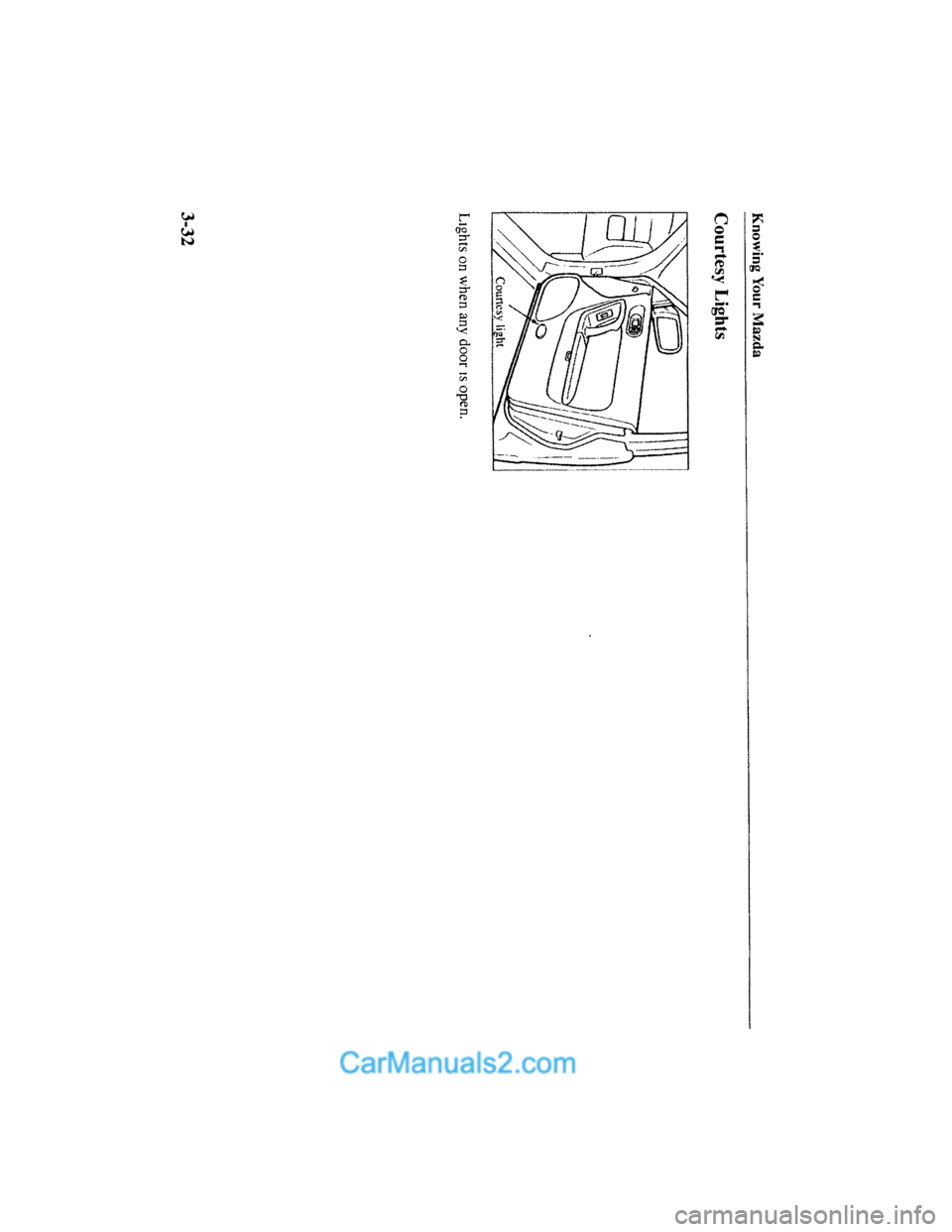 MAZDA MODEL MILLENIA 2001  Owners Manual (in English) 