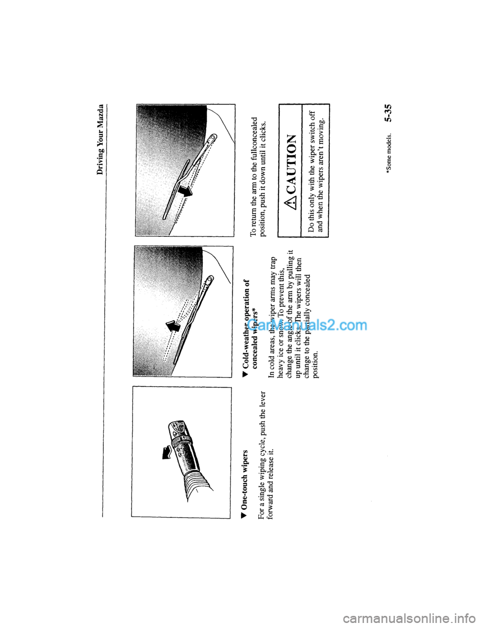 MAZDA MODEL MILLENIA 2000  Owners Manual (in English) 