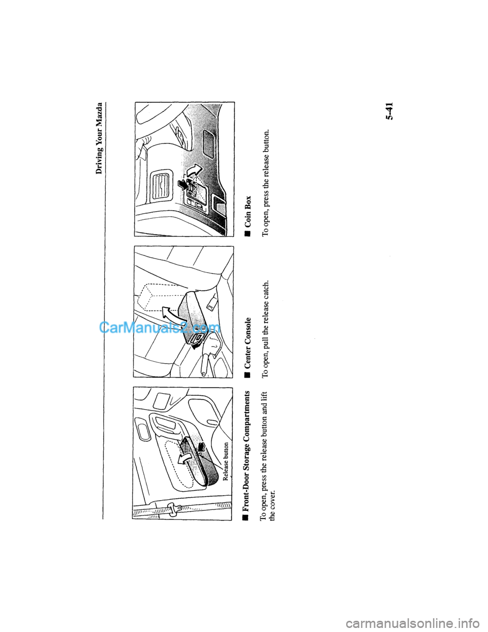 MAZDA MODEL MILLENIA 2000  Owners Manual (in English) 