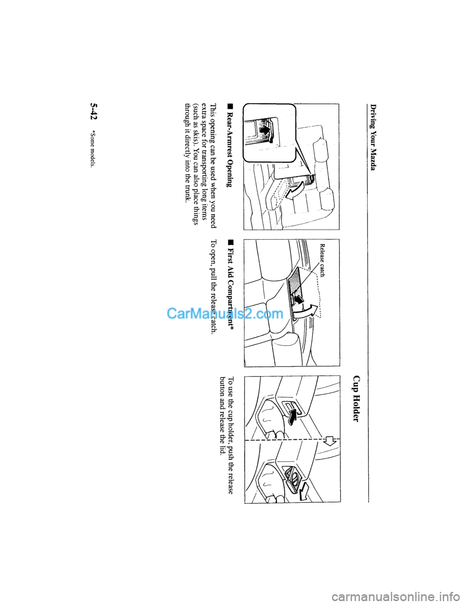 MAZDA MODEL MILLENIA 2000  Owners Manual (in English) 