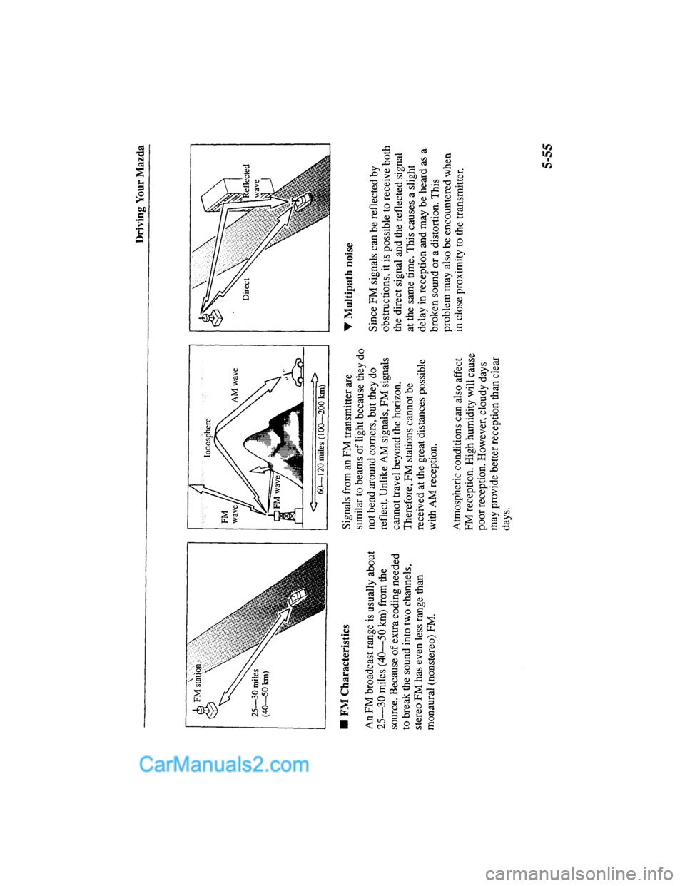 MAZDA MODEL MILLENIA 2000  Owners Manual (in English) 