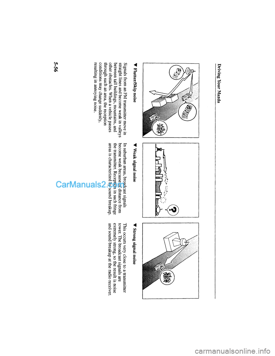 MAZDA MODEL MILLENIA 2000  Owners Manual (in English) 