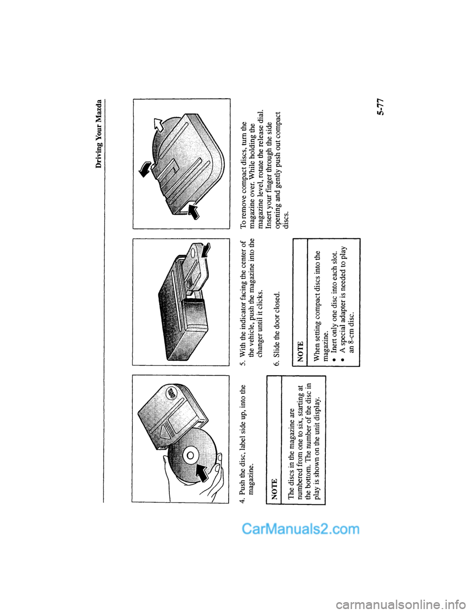 MAZDA MODEL MILLENIA 2000  Owners Manual (in English) 