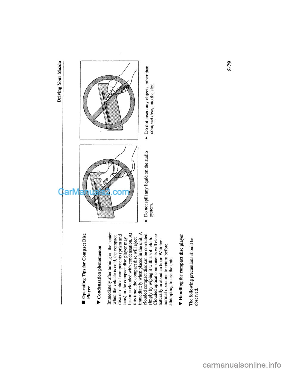 MAZDA MODEL MILLENIA 2000  Owners Manual (in English) 