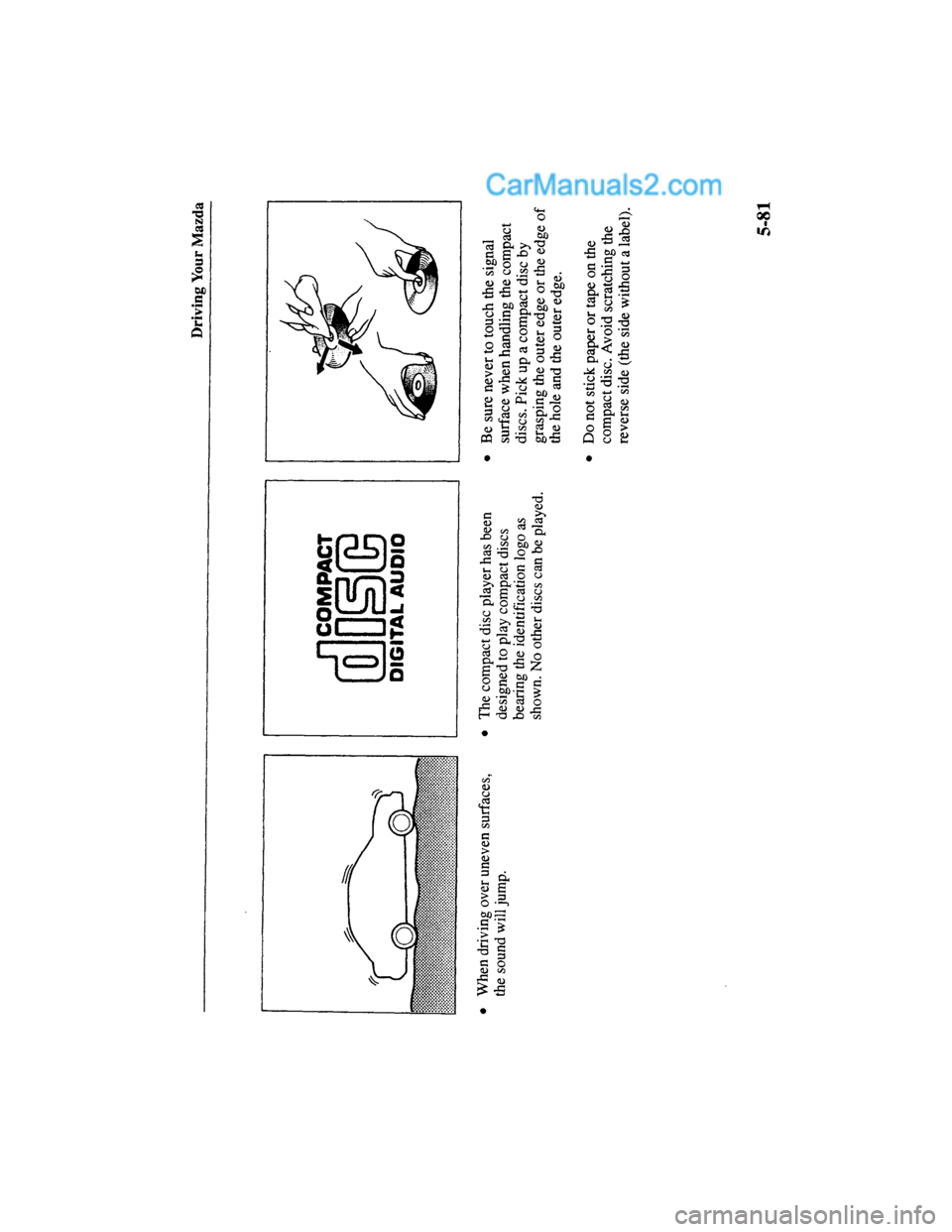 MAZDA MODEL MILLENIA 2000  Owners Manual (in English) 