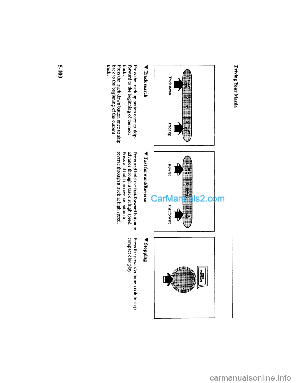 MAZDA MODEL MILLENIA 2000  Owners Manual (in English) 