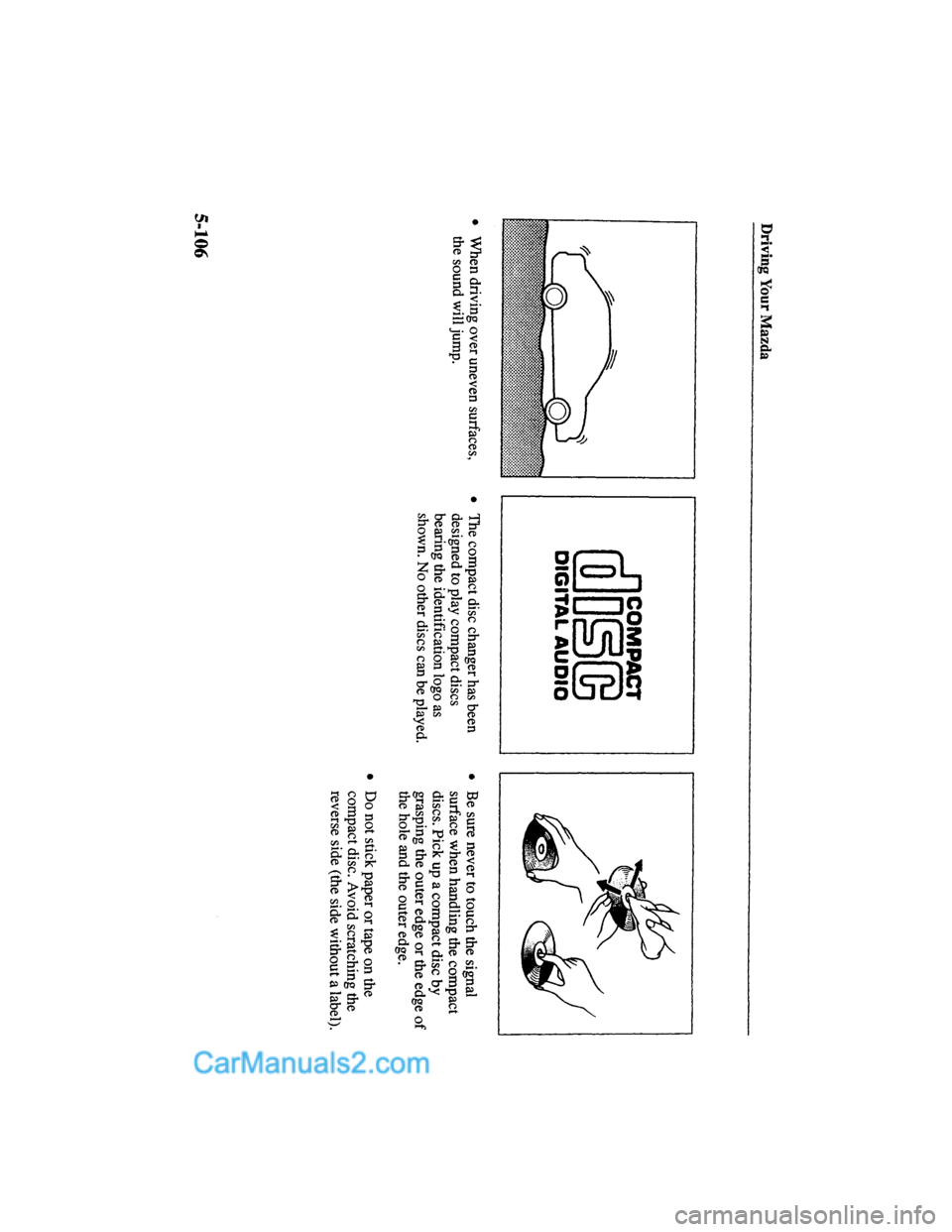 MAZDA MODEL MILLENIA 2000  Owners Manual (in English) 