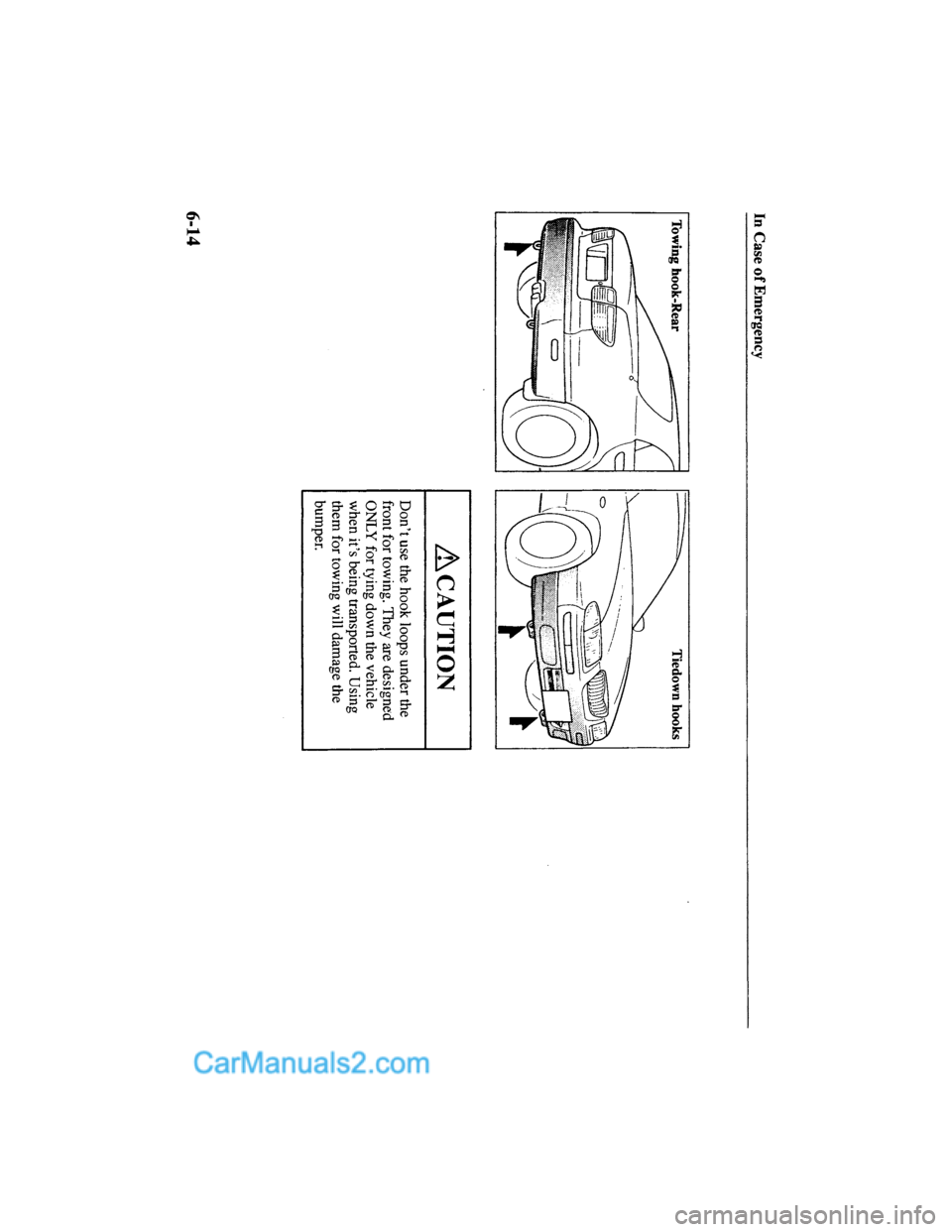 MAZDA MODEL MILLENIA 2000  Owners Manual (in English) 