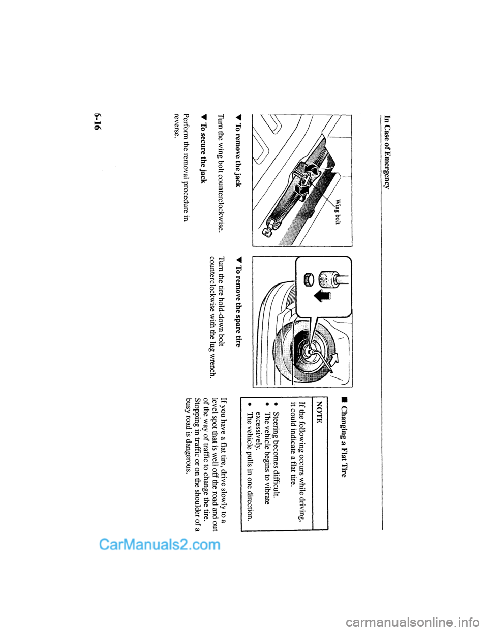 MAZDA MODEL MILLENIA 2000  Owners Manual (in English) 