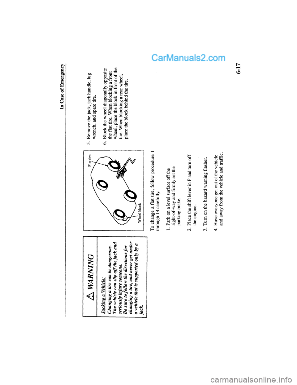 MAZDA MODEL MILLENIA 2000  Owners Manual (in English) 