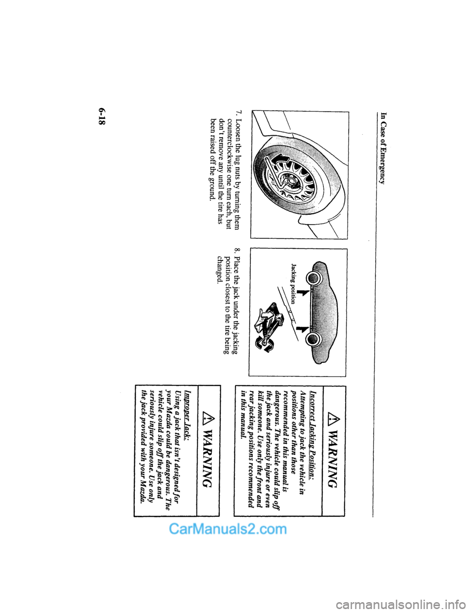 MAZDA MODEL MILLENIA 2000  Owners Manual (in English) 