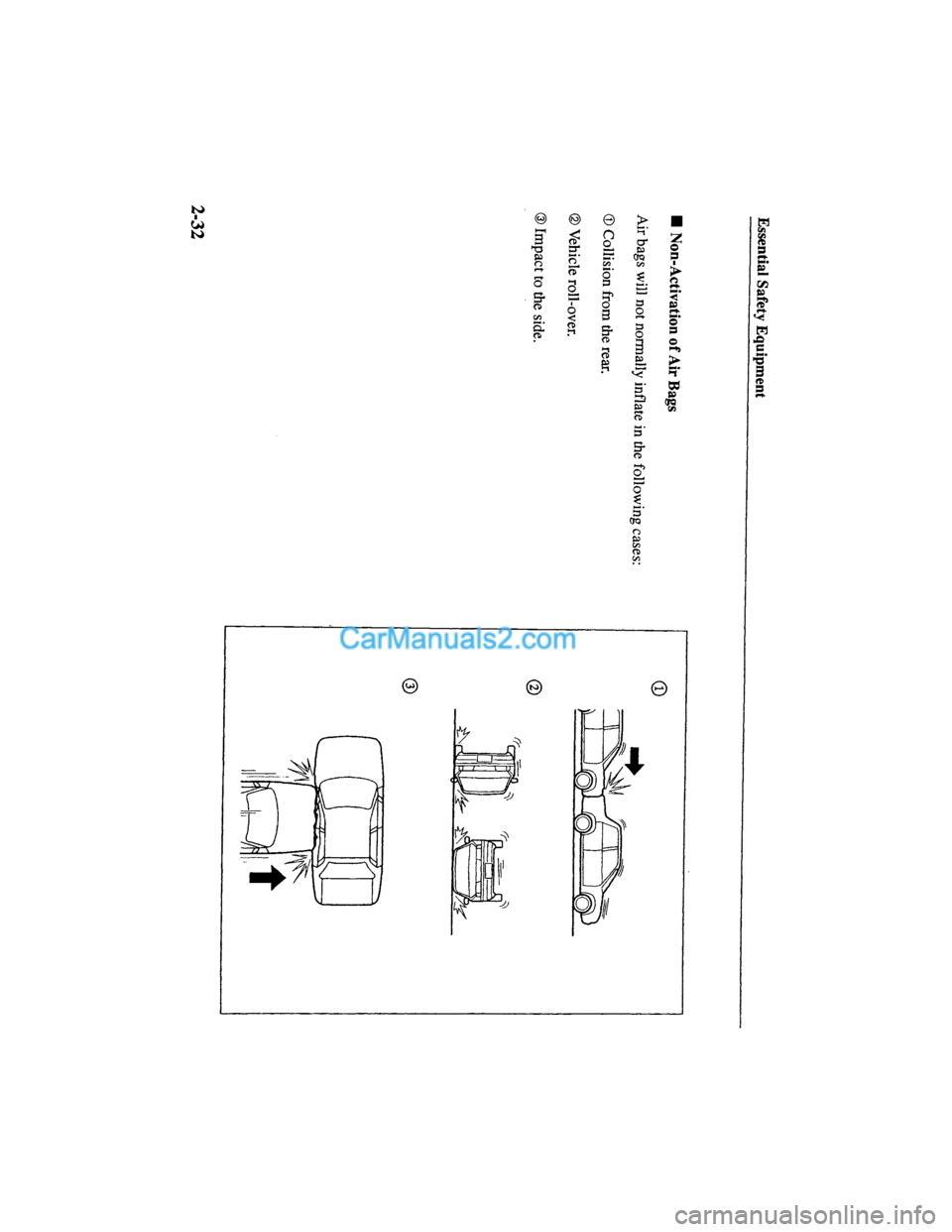 MAZDA MODEL MILLENIA 2000  Owners Manual (in English) 