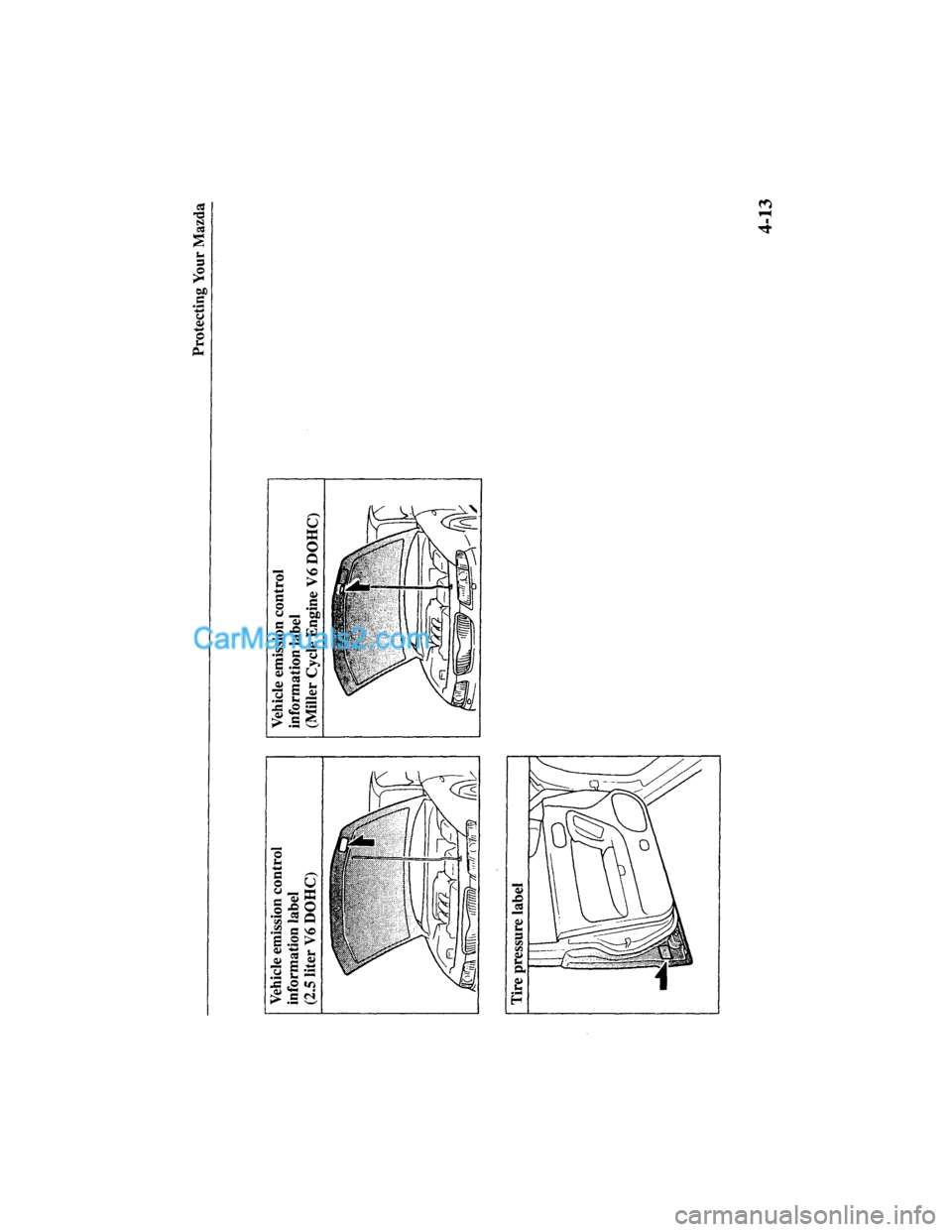 MAZDA MODEL MILLENIA 2000  Owners Manual (in English) 