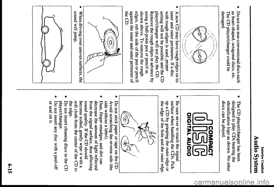 MAZDA MODEL PROTÉGÉ 2000  Owners Manual (in English) 