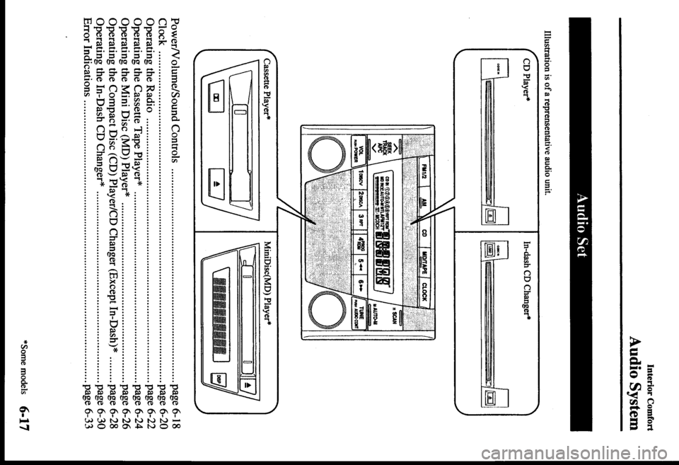 MAZDA MODEL PROTÉGÉ 2000  Owners Manual (in English) 