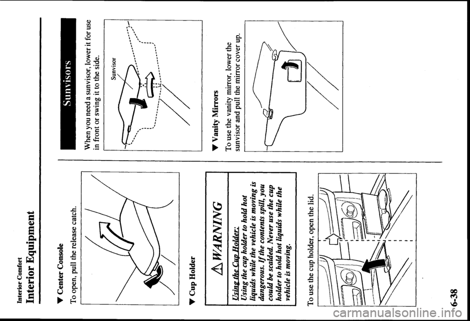 MAZDA MODEL PROTÉGÉ 2000  Owners Manual (in English) 