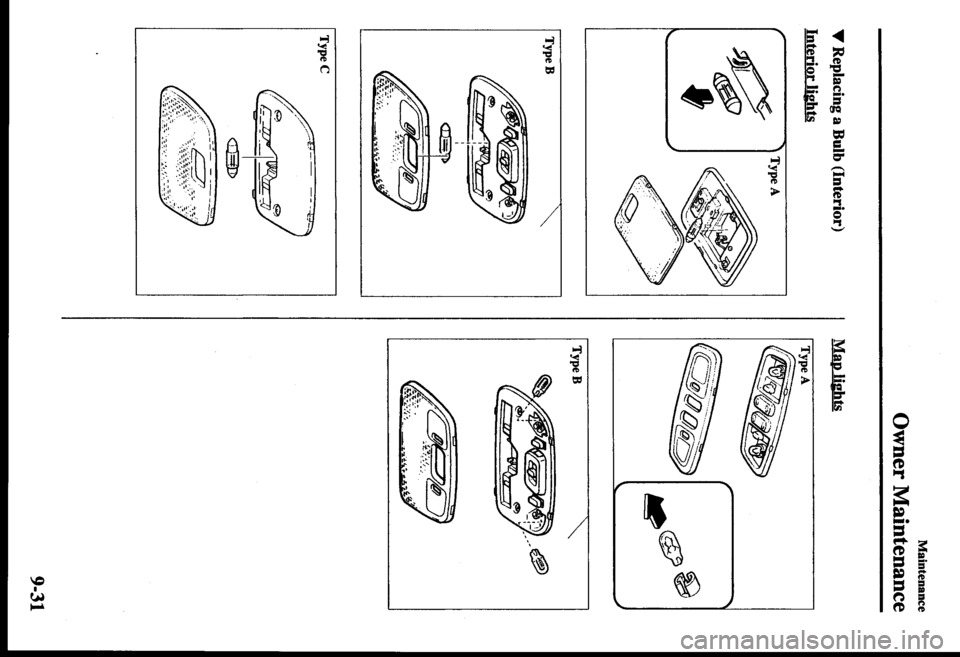 MAZDA MODEL PROTÉGÉ 2000  Owners Manual (in English) 
