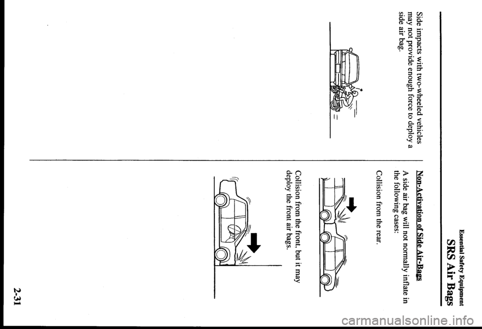 MAZDA MODEL PROTÉGÉ 2000  Owners Manual (in English) 