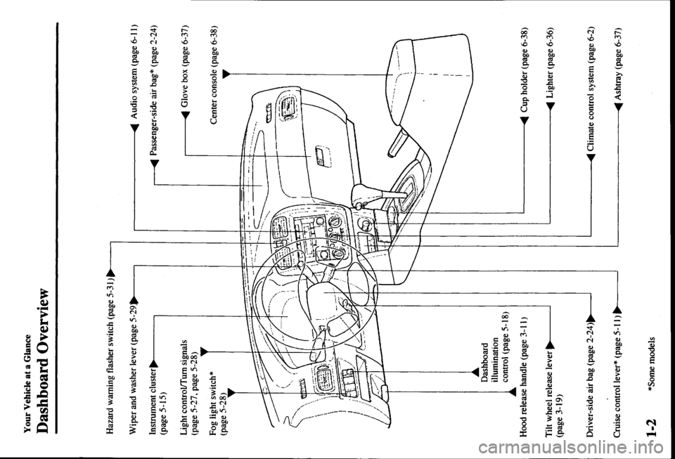 MAZDA MODEL PROTÉGÉ 2000  Owners Manual (in English) 