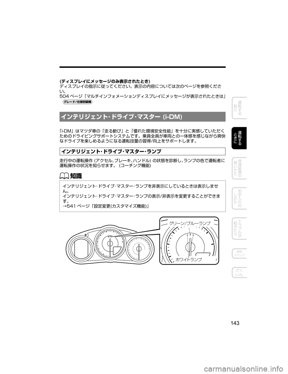 MAZDA MODEL ROADSTER 2018  取扱説明書 (ロードスター) (in Japanese)  	