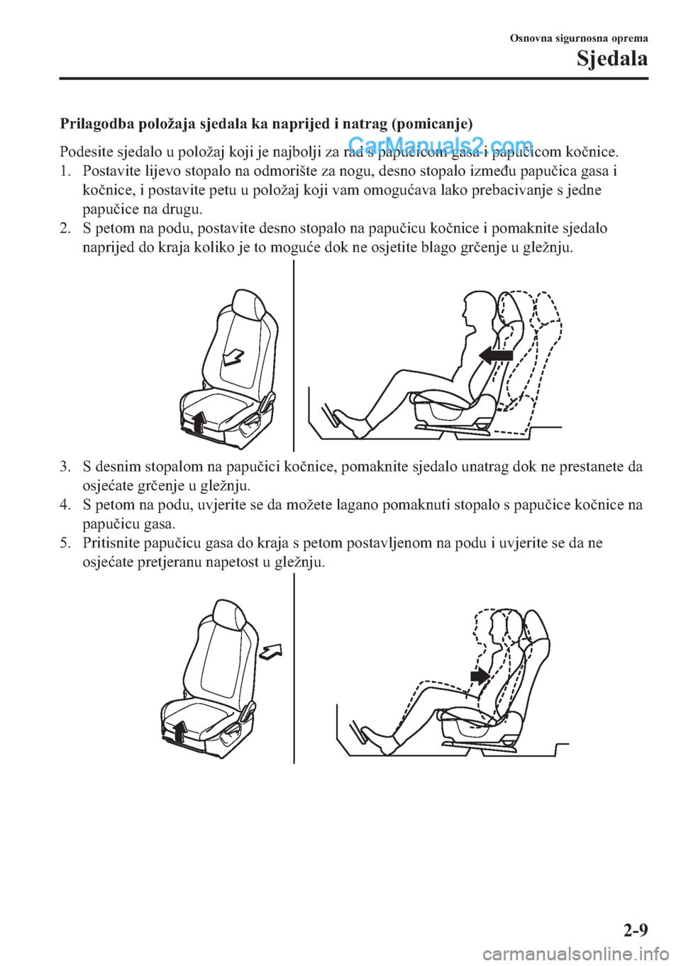 MAZDA MODEL 2 2019  Upute za uporabu (in Crotian) �3�U�L�O�D�J�R�G�E�D��S�R�O�R�