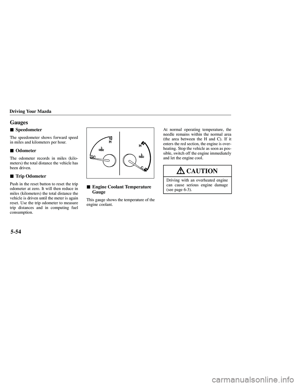 MAZDA MODEL B3000 4WD 2001  Owners Manual 