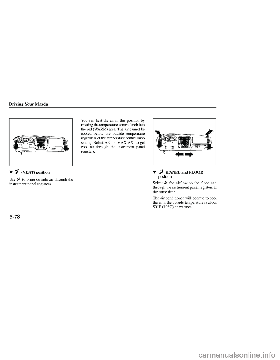 MAZDA MODEL B3000 4WD 2001  Owners Manual 