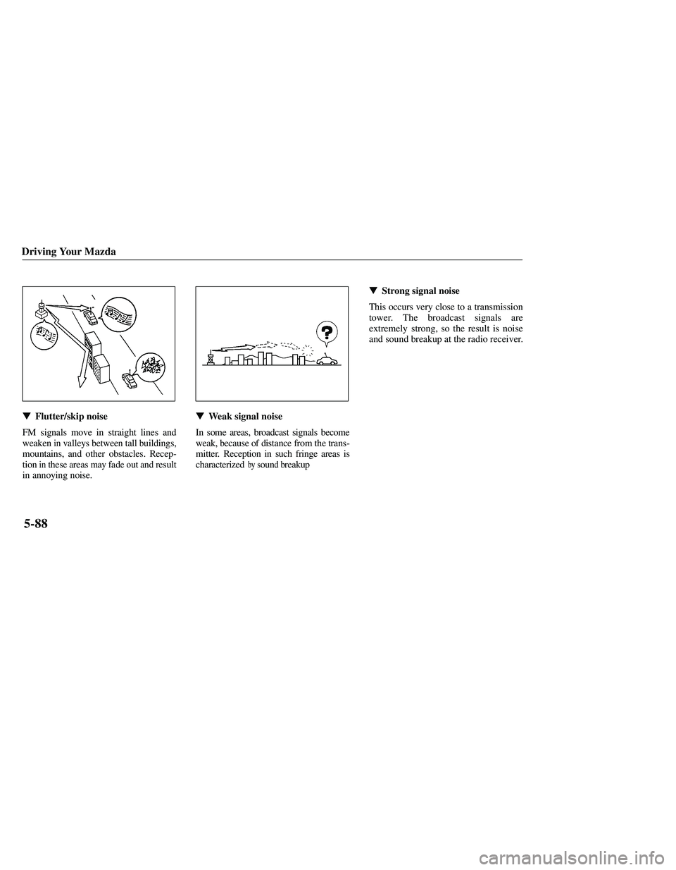 MAZDA MODEL B3000 4WD 2001  Owners Manual 