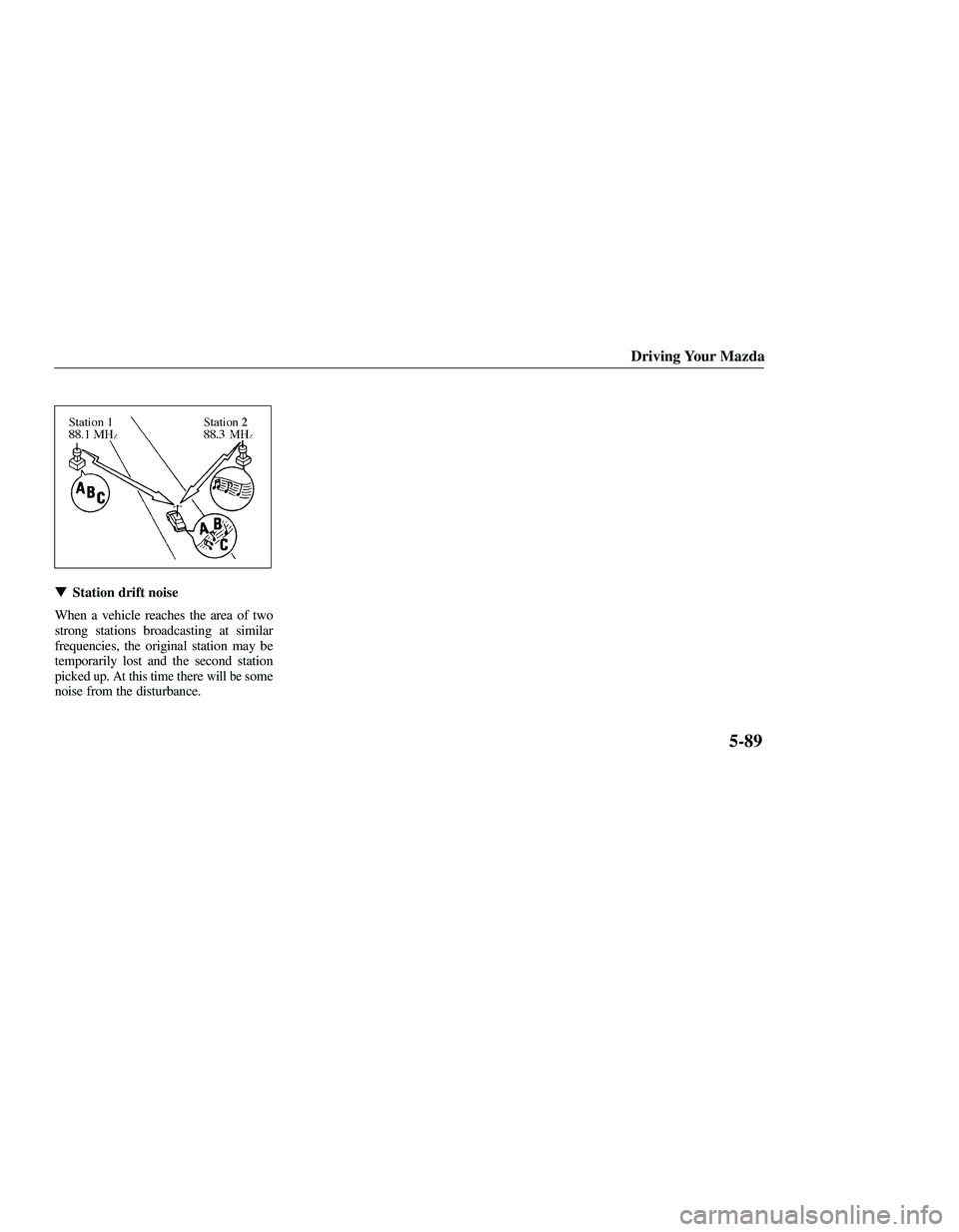MAZDA MODEL B3000 4WD 2001  Owners Manual 