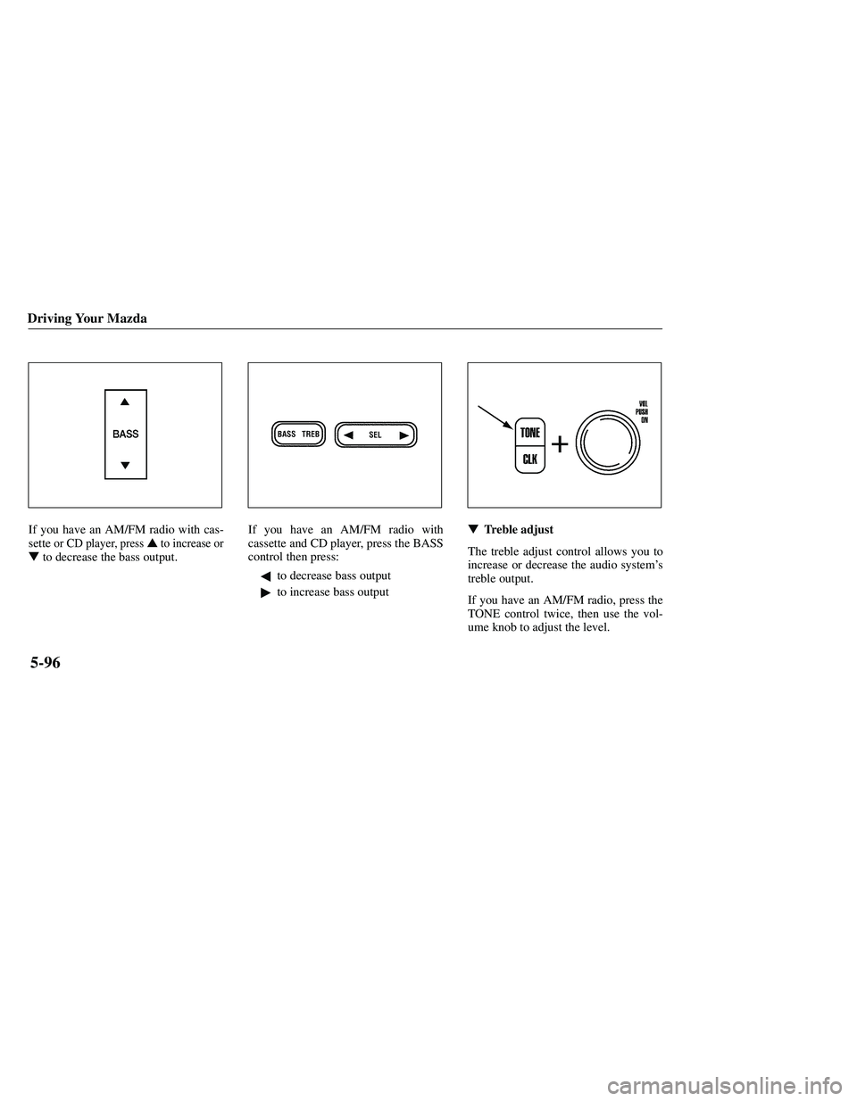 MAZDA MODEL B3000 4WD 2001  Owners Manual 