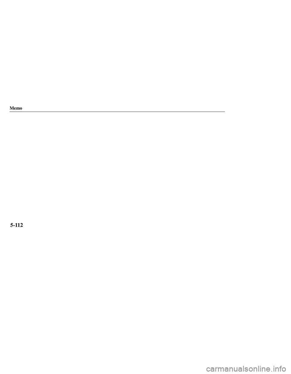 MAZDA MODEL B3000 4WD 2001  Owners Manual 