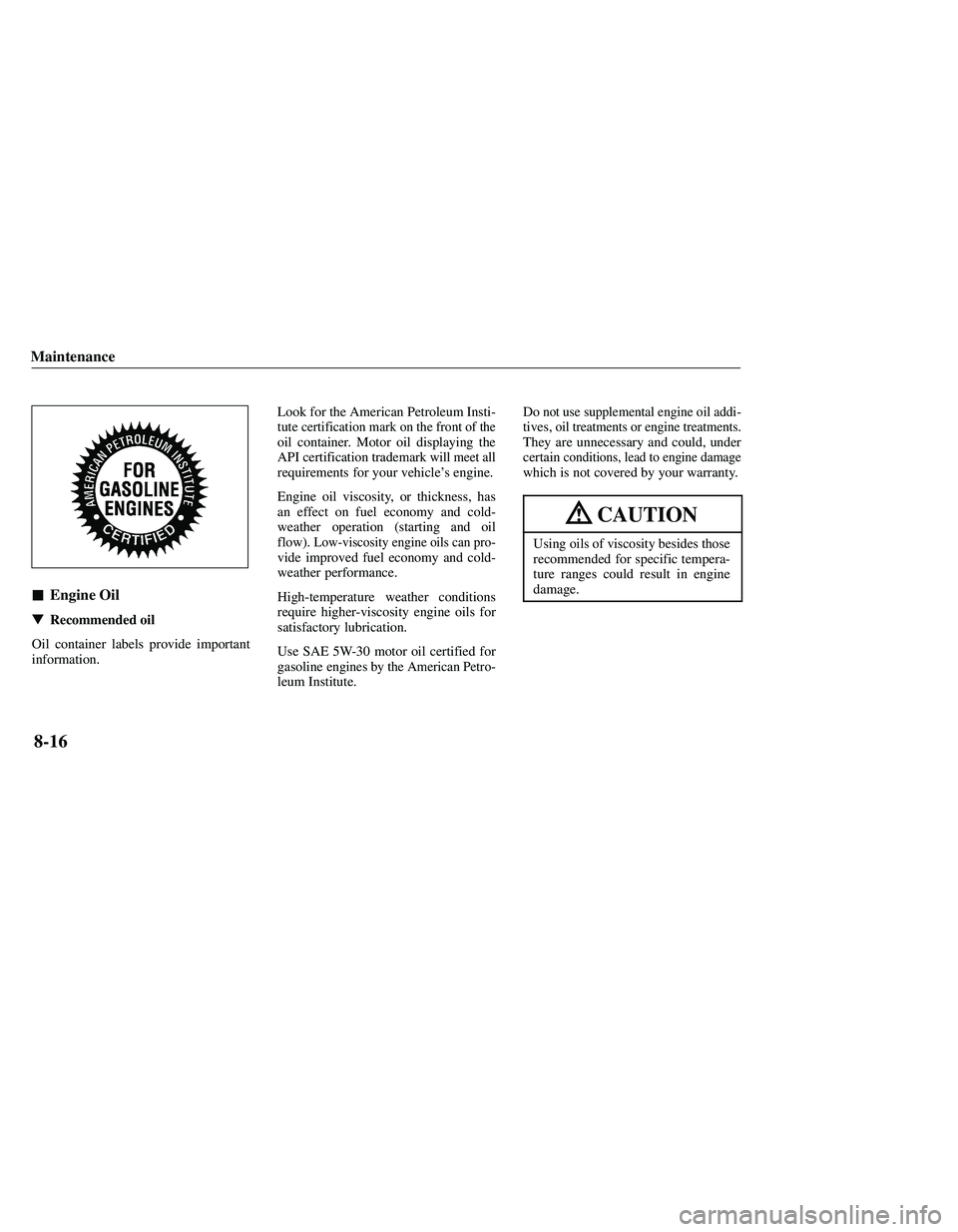 MAZDA MODEL B3000 4WD 2001  Owners Manual 