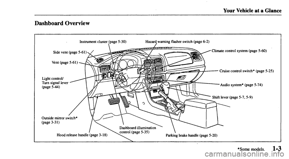 MAZDA MODEL 626 2000  Owners Manual 