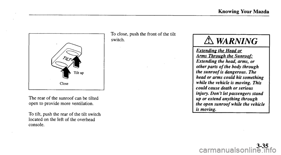 MAZDA MODEL 626 2000  Owners Manual 