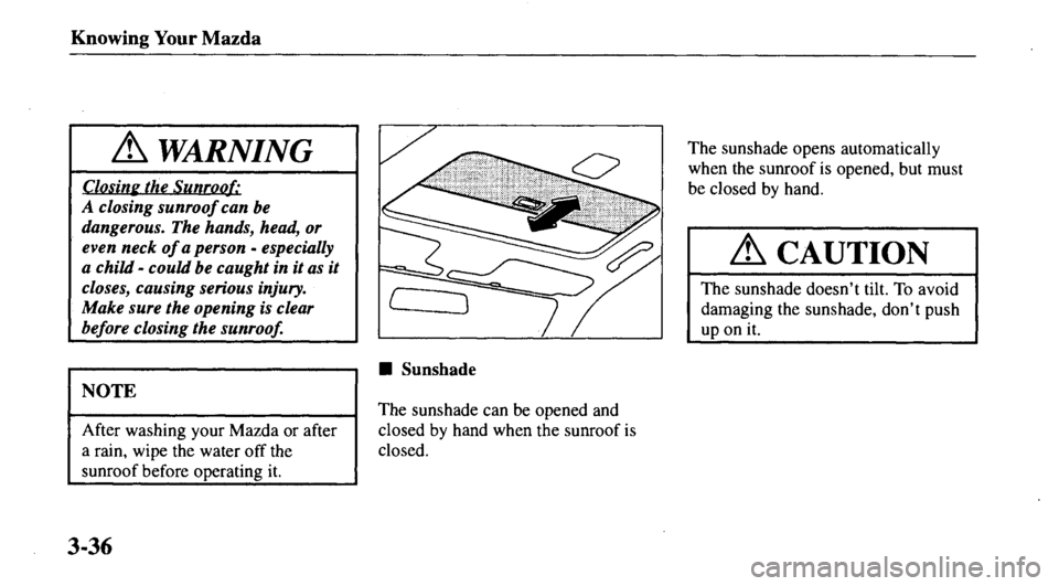 MAZDA MODEL 626 2000  Owners Manual 