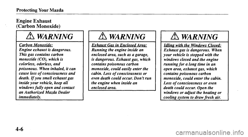 MAZDA MODEL 626 2000  Owners Manual 