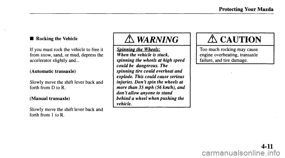MAZDA MODEL 626 2000  Owners Manual 