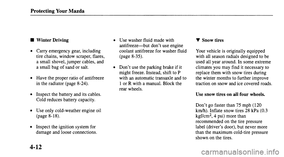 MAZDA MODEL 626 2000  Owners Manual 