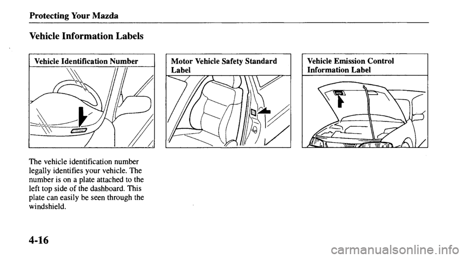 MAZDA MODEL 626 2000  Owners Manual 