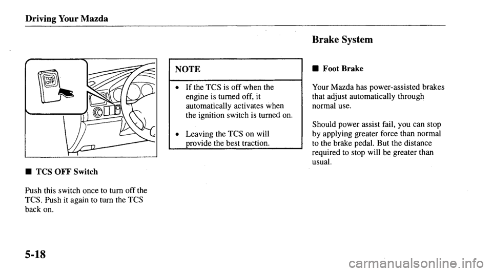 MAZDA MODEL 626 2000  Owners Manual 
