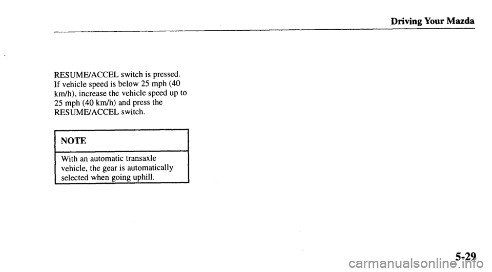 MAZDA MODEL 626 2000  Owners Manual 
