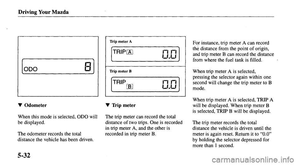 MAZDA MODEL 626 2000  Owners Manual 